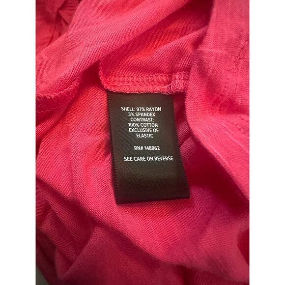 Torrid Pink Ruffle Eyelet Shoulder 3X - Picture 3 of 4